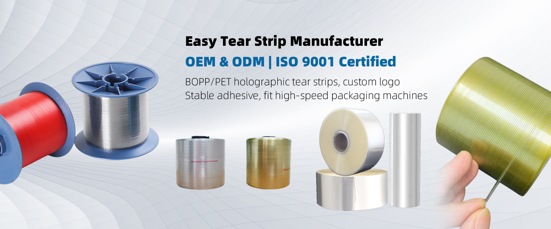 qualidade Easy Tear Tape fábrica